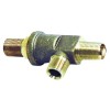 Dampf-/Wasserhahn Eingang 3/8  Ausgang 3/8  Achse 5x7 Achsl?nge 6mm Messing