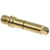 Achse Dampf/Wasserhahn vierkant 7x7mm ? 10,9mm D2 ? 13,7mm L 62,4mm Gewinde M5 IG Messing