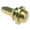 gasket support for expansion valve D1 ? 9,8mm D2 ? 6,3mm L 14,3mm brass