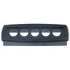 bezel L 112mm W 40mm black plastic suitable for 1d5 oval