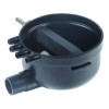 drain pan DIAMANT L 100mm W 113mm H 60mm hole ? 14,5mm