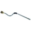 steam pipe with tube handle thread 3/8  H 280mm ? 14,5mm nickel-plated brass