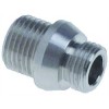 Doppelnippel fur Dampfrohr Gewinde 1/8  L 16mm ? 12mm ID ? 5mm