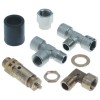 Safety valve connection 3/8  sealed approval CE 0035 kit triggering pressure 1,8bar