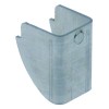 coffee discharge chute U-shape L 26mm W 18mm SS