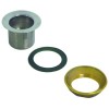 Ablaufventil AD ? 69mm Messing verchromt Gewinde 1?  H 40mm
