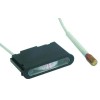 Thermometer Einbauma? 62x11mm -40 bis +40°C Kapillarrohr 1000mm Fuhler ? 8,5mm Fuhler L 20mm