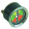 Manometer connection on the backside thread 1/8  ? 60mm double scale pressure range 0-2.5 / 0-16bar