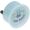 manometer double scale ? 63mm pressure range 0-2.5 / 0-16bar