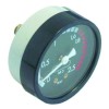 manometer ? 57mm pressure range 0 up to 2.5bar thread 1/8  marking 1,6 connection on the backside