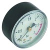 Manometer ? 51mm Druckbereich 0 bis 3bar Gewinde 1/8  Markierung 2,5 Anschluss ruckseitig