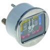 Manometer connection on the backside thread 1/8  ? 63mm for GRIMAC double scale