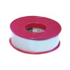 Insulating tape PVC white W 15mm temp.-resist. 0 up to +80°C approval VDE L 10m