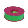 insulating tape PVC temp.-resist. 0 up to +80°C W 15mm L 10m green approval VDE