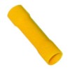 Butt splice connector Cu gal Sn yellow t.max. 75°C 2.5-6.0mm? insulation PVC Qty 100pcs