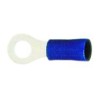 Ring terminal Cu gal Sn blue t.max. 75°C 1.5-2.5mm? size M4 ?4.3mm insulation PVC