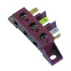 Power terminal block connection ?6mm? / F6.3 3-pole temp.-resist. 150°C max 450V max. 41A