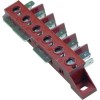 Power terminal block connection ?6mm? / F6.3 6-pole temp.-resist. 150°C max 450V max. 40A