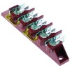 Power terminal block connection M6/male faston 6.3mm 5-pole