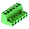 PCB terminal block 6-pole raster size 5mm