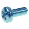 Flat-headed bolt thread M4 zinc-coated steel intake Phillips thread L 10mm Qty 1pcs head ? 8mm