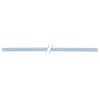 Silicone hose ID ? 4mm ED ? 7mm L 100m transparent t.max. 200°C for peristaltic pump dosing