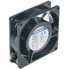 axial fan L 92mm W 92mm H 25mm 230VAC 50/60Hz 9/11W bearing ball bearing manuf. no. 3956 metal