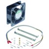 axial fan L 119mm W 119mm H 38mm 230VAC 50/60Hz 22/21W bearing slide bearing