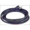 Anschlusskabel(Werkzeug)3m 2 x 1,0 mm?, schwarzes Gummikabel, Schukostecker/A