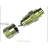 3 Weg-Einl?tstutzen f?r Rohre 6, 8, 10 mm, kpl. mit Schnellverschlussk