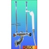 Badarmatur(HD) f?r Dusche/Wanne Zweigriffarmatur in chrom - f?r die Dusche/Badewan