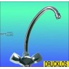 Badarmatur(ND) f?r Waschtisch, KWC Standard Zweigriffarmatur in chrom - Einlochbatterie -