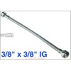 Anschlussschlauch Sanit?r 8mm 3/8  flexibel 500 mm lang, 3/8  IG x 3/8  IG