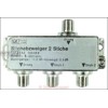 BK-Stichabzweiger 2fach Verteild?mpfung 12,5 dB