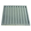 Baffle filter SS H 400mm W 450mm type B for range hoods thickness 20mm