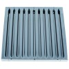Baffle filter SS H 500mm W 500mm type A for range hoods thickness 40mm