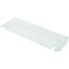blade holder for steriliser L 348mm W 116mm H 36mm transparent plexiglas
