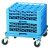 basket transport trolley without handle, without basket plastic