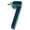 Turgriff L 205mm B 33mm grau Kunststoff ? 57mm Zapfenh?he 39mm Zapfen-? 12mm