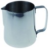 Milk jug stainless steel ? 105mm H 124mm capacity 32oz capacity 0,9l