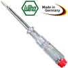 Phase tester slotted size 0.5x3.0mm WIHA total length 140mm VDE and GS certified
