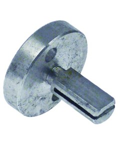 Adapter shaft ? 10x8mm shaft L 19/19mm suitable for OLIS