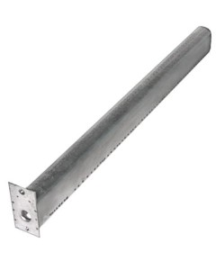 bar burner 1-row W 28mm H 42mm L 500mm flange width 35mm flange length 68mm griddle