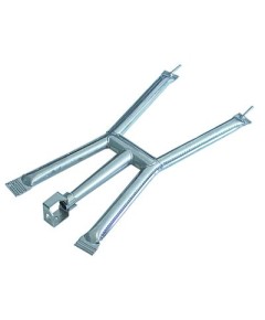 bar burner 2 row L 620mm W 300mm H 60mm