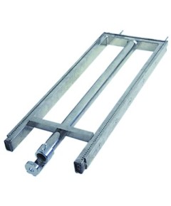 bar burner 2 row L 650mm W 235mm H 40mm gas range