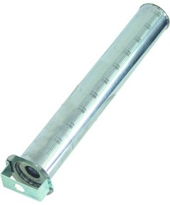 Bar burner 1-row L 345mm ? 50mm flange length 71mm flange width 65mm chargrill