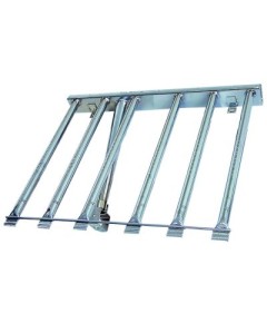 Bar burner 6 row L 520mm W 620mm H 60mm tilting bratt pan
