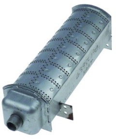bar burner 1-row L 250mm W 80mm H 90mm connection 1/2