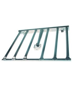 Bar burner 6 row L 510mm W 620mm H 50mm tilting bratt pan