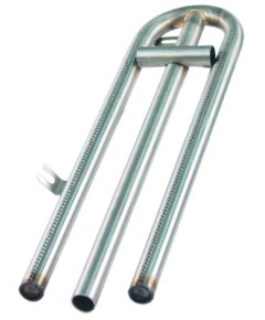 bar burner 2 row L 417mm W 112mm ? 20mm